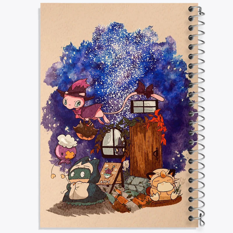 دفتر لیست خرید 50 برگ خندالو طرح بازی پوکمون (pokemon) کد 32727