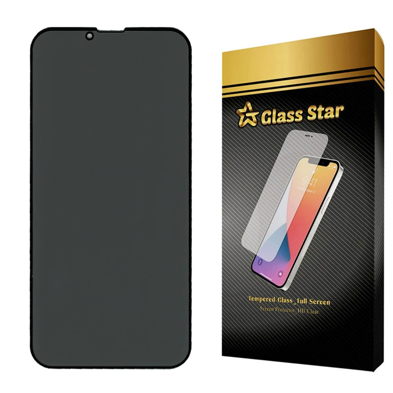 محافظ صفحه نمایش حریم شخصی گلس استار مدل PFGA مناسب برای گوشی موبایل اپل iPhone 14 Plus
