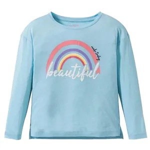 تی شرت آستین بلند دخترانه پیپرتس مدل 21255-2