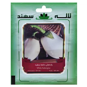 بذر بادمجان دلمه ای سفید لاله سهند کد LSP-072