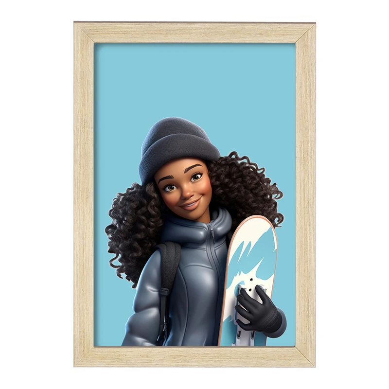 تابلو خندالو مدل دخترانه کد F2570