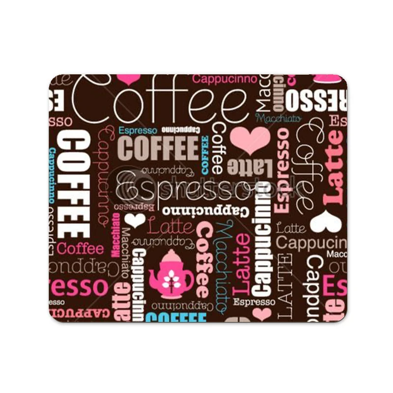 ماوس پد پاد آفرین طرح کافی کافه قهوه coffee کد 666 سایز 19*24 سانتی متر