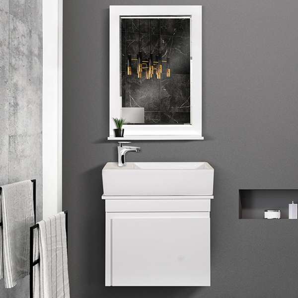 ست کابینت و روشویی مدل 8002 به همراه آینه ست کابینت و روشویی مدل 8002 به همراه آینه