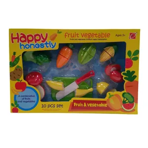اسباب بازی مدل برش میوه کد 168FC مجموعه 10 عددی