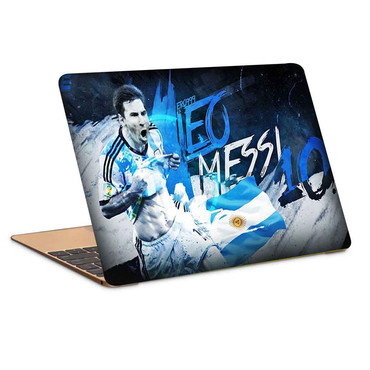 استیکر لپ تاپ طرح Lionel Messi Argentina 1کد c-448مناسب برای لپ تاپ 15.6 اینچ