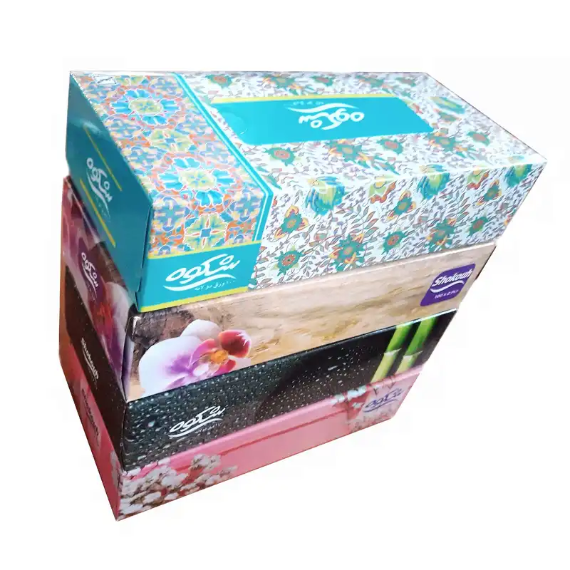 دستمال کاغذی شکوه مدل دستمال کاغذی 100 برگ مجموعه چهار عددی