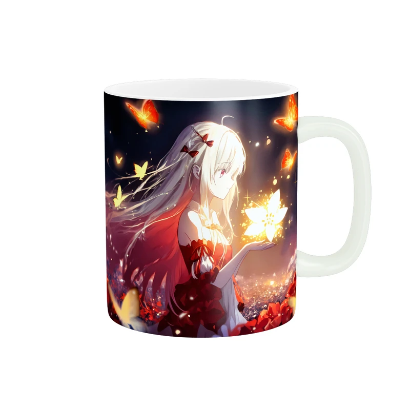 ماگ طرح دختر انیمه ای کد 406