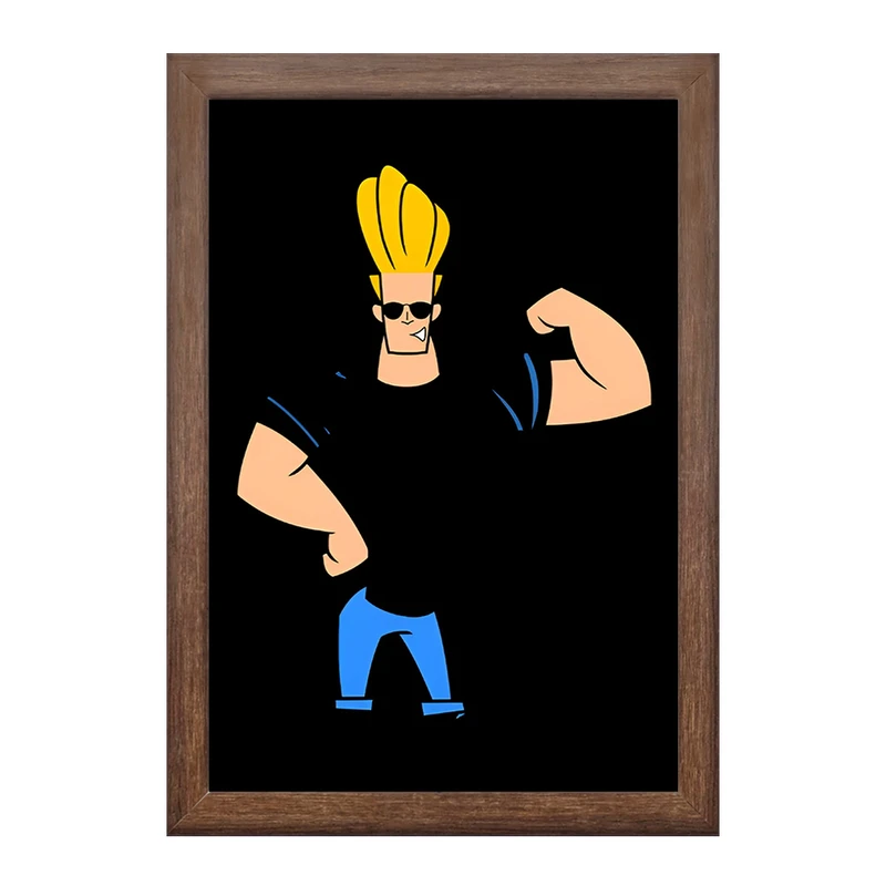 تابلو خندالو طرح جانی براوو (Johnny Bravo) کد F8863