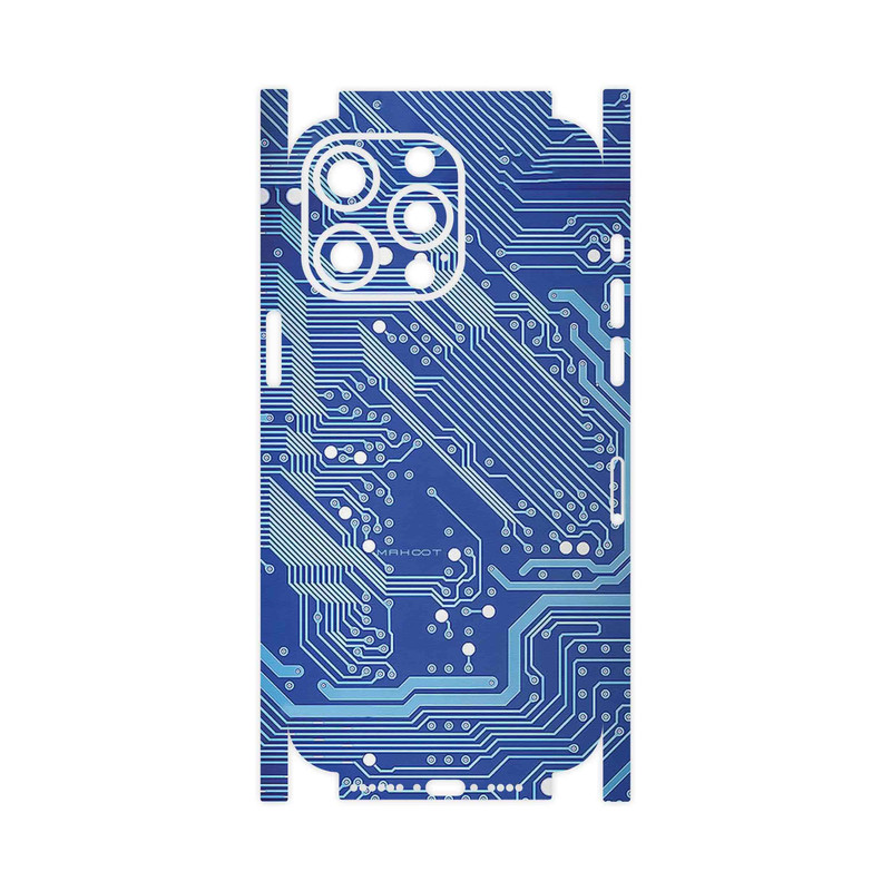 برچسب پوششی ماهوت مدل Blue_Printed_Circuit_Board-FullSkin مناسب برای گوشی موبایل اپل iPhone 15 Pro Max