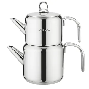 ست کتری و قوری کاراجا مدل YASEMIN گنجایش کتری 1.4 لیتر و گنجایش قوری 0.7 لیتر 