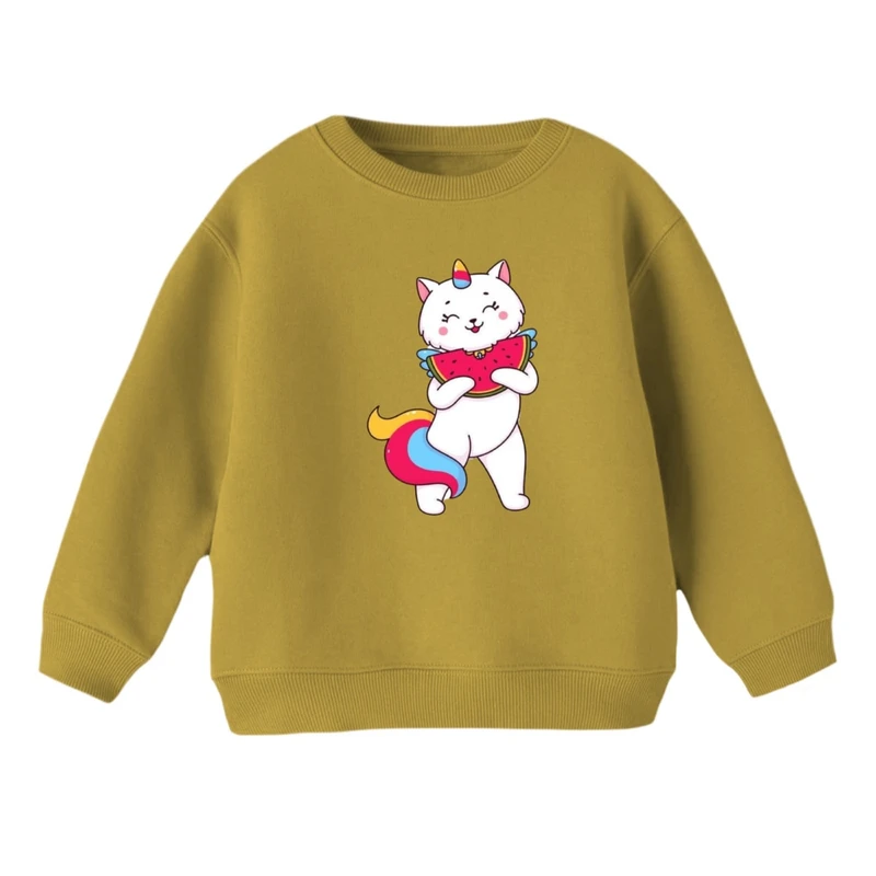 سویشرت بچگانه مدل گربه یلدایی کد 1