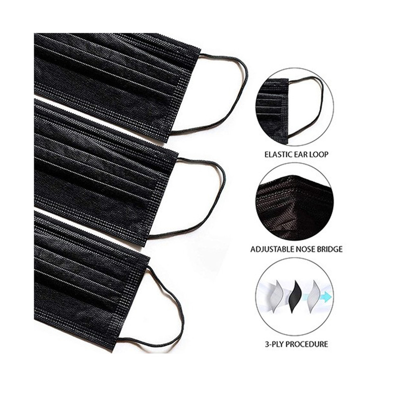 ماسک تنفسی دکتر کرست مدل DRc-Black50 بسته 50 عددی ماسک تنفسی دکتر کرست مدل DRc-Black50 بسته 50 عددی