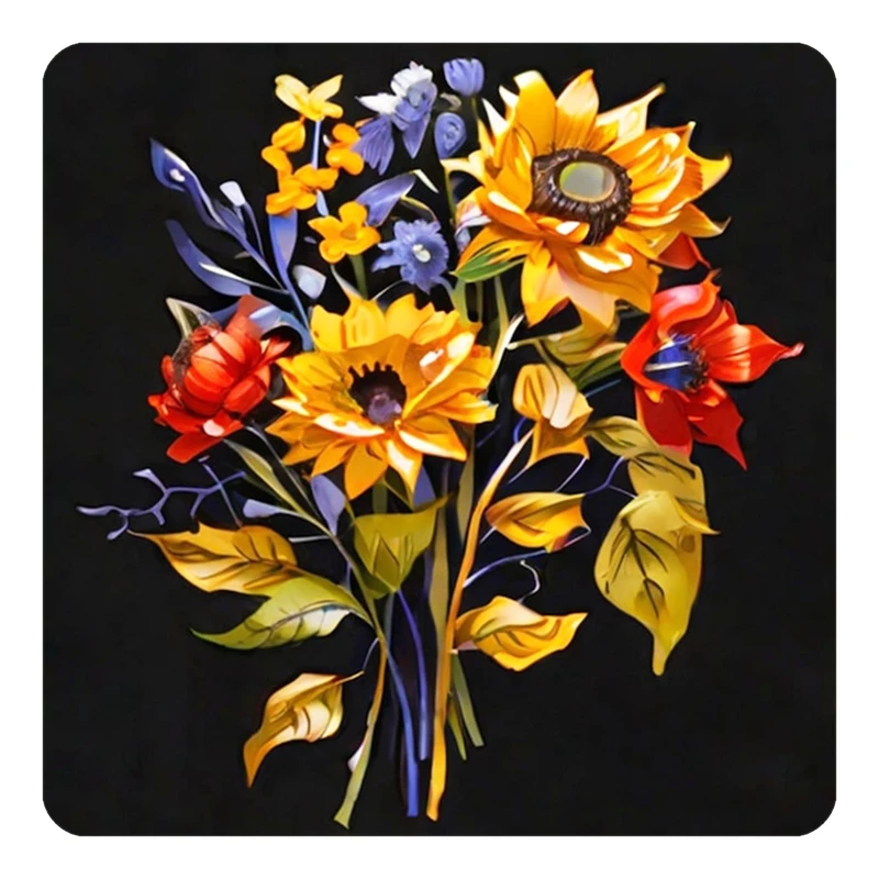 مگنت کاکتی طرح نقاشی رنگ روغن مدل mp69282