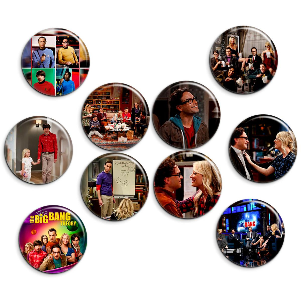 پیکسل پرمانه طرح big bang theory کد pmg.5296 مجموعه 10 عددی