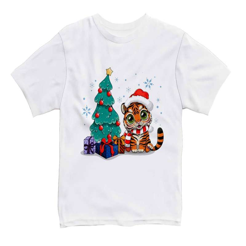 تی شرت پسرانه طرح کریسمس کد B10