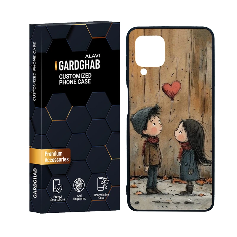 کاور گارد قاب علوی مدل دور ژله ای فانتزی مناسب برای گوشی موبایل سامسونگ Galaxy M32 4G