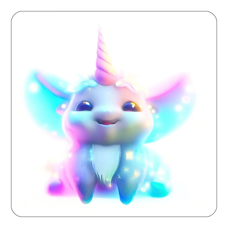 مگنت کاکتی طرح اسب تک شاخ و یونیکورن مدل mp30227