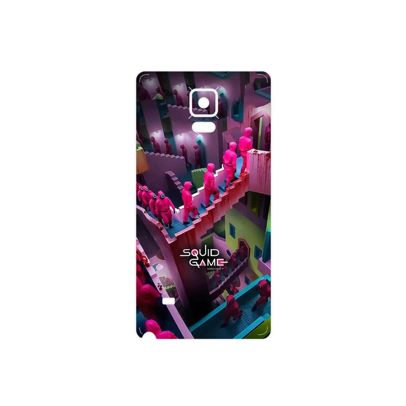 برچسب پوششی ماهوت مدل Squid Game مناسب برای گوشی موبایل سامسونگ Galaxy Note 4