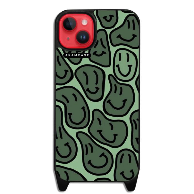 کاور آکام مدل AMCWLA14PLUS-HAPPY FACE3 مناسب برای گوشی موبایل اپل iPhone 14 Plus