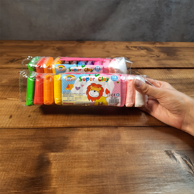 خمیر بازی کلی مدل سبک بسته 12 عددی در ارزانترین فروشگاه اینترنتی ایران ارزان