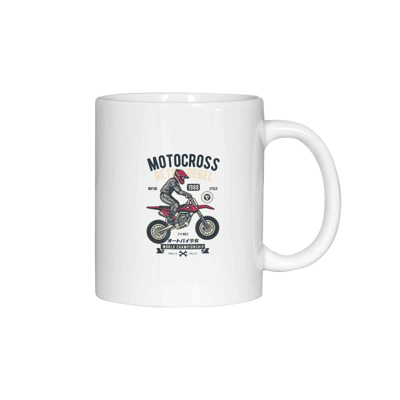 ماگ ژالینو طرح موتور کراس کد 001