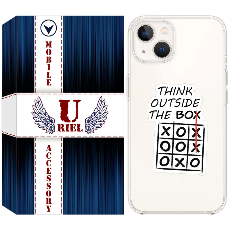کاور یوریل مدل Clear کد 96 طرح انگیزشی مناسب برای گوشی موبایل اپل iPhone 13