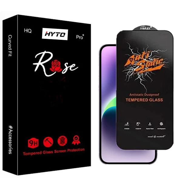 محافظ صفحه نمایش هیتو مدل Rose Antistatic Touch مناسب برای گوشی موبایل اپل IPhone 13 Pro Max / 14 Plus