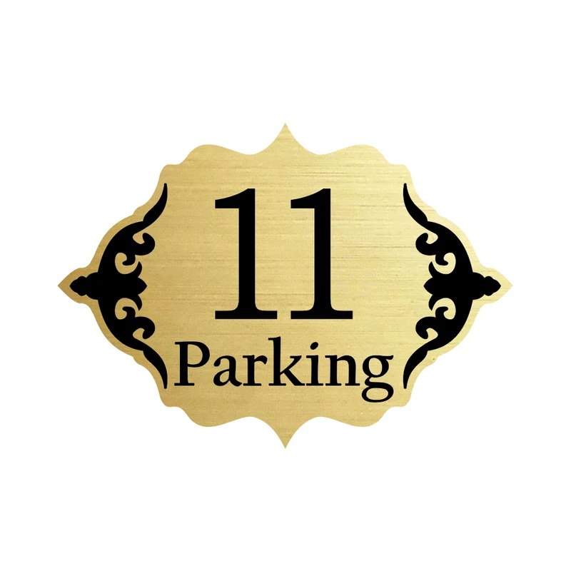 تابلو راهنما طرح 1 مدل تابلو پارکینگ واحد 11