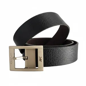 کمربند مردانه مدل چرمی فلوتر سگک مدرن