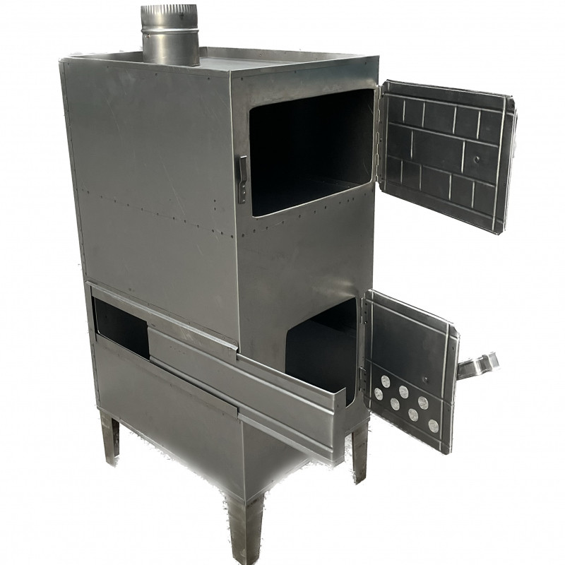 بخاری هیزمی مدل فردار جا سیخ خور