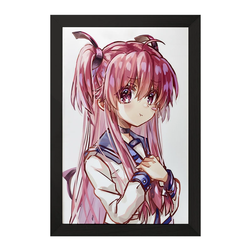 تابلو خندالو مدل یویی انیمه آنجل بیتس کد 31930