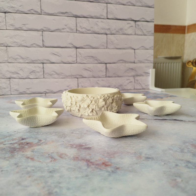 مجموعه ظروف هفت سین 7 پارچه مدل دایانا