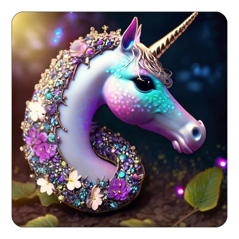 مگنت کاکتی طرح اسب تک شاخ و یونیکورن مدل mp31064