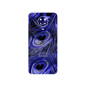 MAHOOT Purple Feather Cover Sticker for Nokia G20
