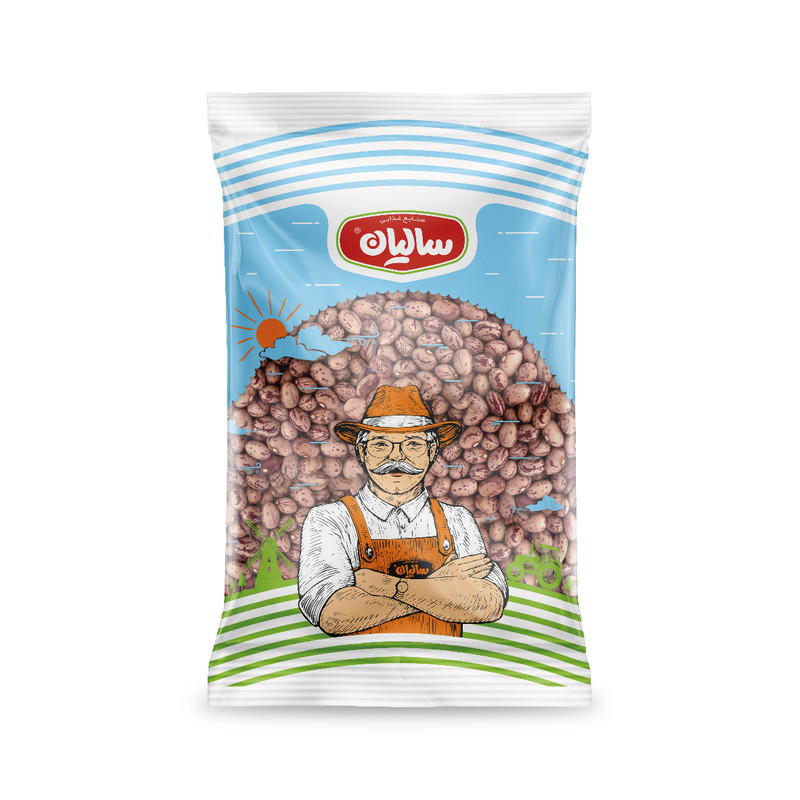 لوبیا چیتی صنایع غذایی سالیان - 900 گرم