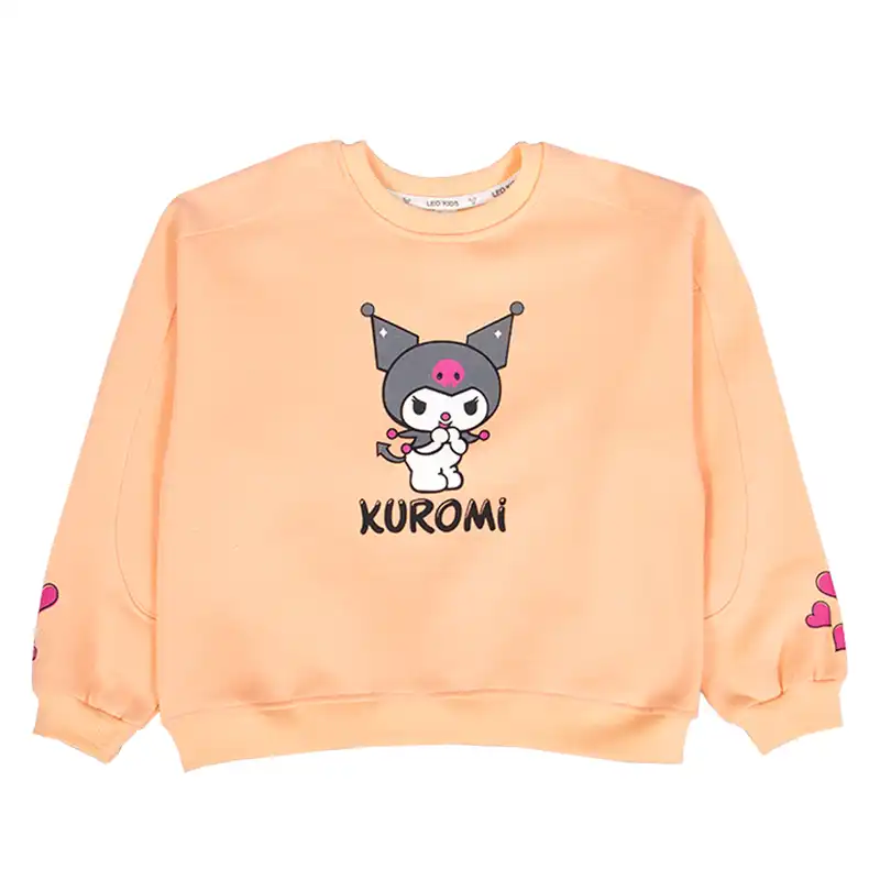 ست سویشرت و شلوار دخترانه مدل 6848