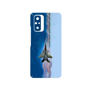 MAHOOT Fighter plane F15 Cover Sticker for Xiaomi Redmi Note 10 Pro
