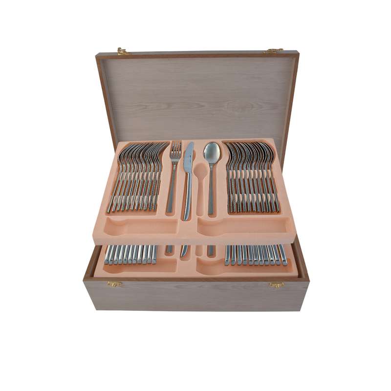 سرویس قاشق و چنگال 72 پارچه ام جی اس مدل DORTMOND(GE)006