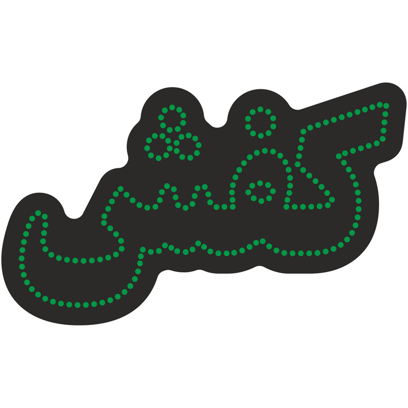 تابلو ال ای دی آیاز طرح کفش کد 212G