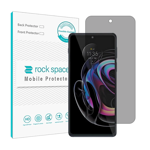 محافظ صفحه نمایش حریم شخصی راک اسپیس مدل HyPRV مناسب برای گوشی موبایل موتورولا Edge 20 Pro