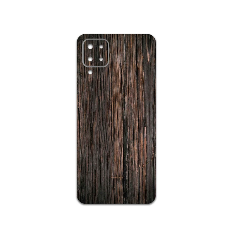 برچسب پوششی ماهوت مدل Burned-Wood مناسب برای گوشی موبایل سامسونگ Galaxy F12