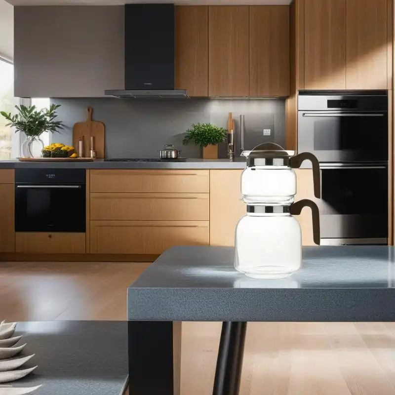 ست کتری و قوری تیمکس مدل شعله مستقیم