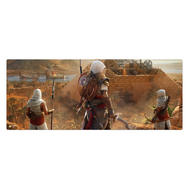 ماوس پد هومرو مدل HX417 طرح Assassin's Creed سایز 40x100 سانتی‌متر