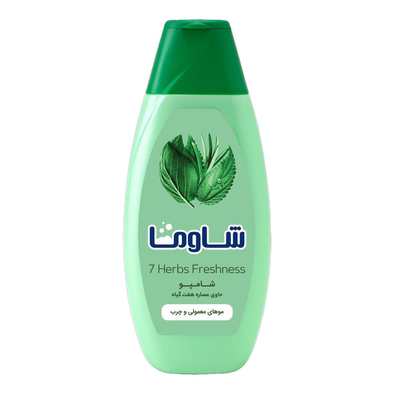 شامپو مو شاوما مدل 7Herbs حجم 400 میلی لیتر