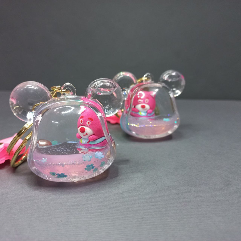 جاکلیدی دخترانه مدل آکواریومی طرح خرس کد 04 جاکلیدی دخترانه مدل آکواریومی طرح خرس کد 04