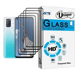AFS Unique Glass MIX004 Screen Protector For Oppo A52 Pack Of 4