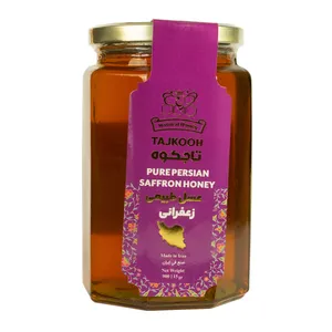 عسل طبیعی زعفرانی تاجکوه - 950 گرم