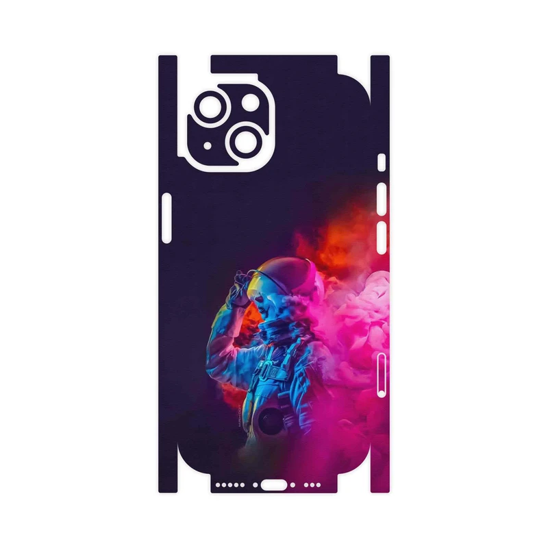 برچسب پوششی ماهوت مدل Smoke Rainbow Digital Art 1-FullSkin مناسب برای گوشی موبایل اپل iPhone 15