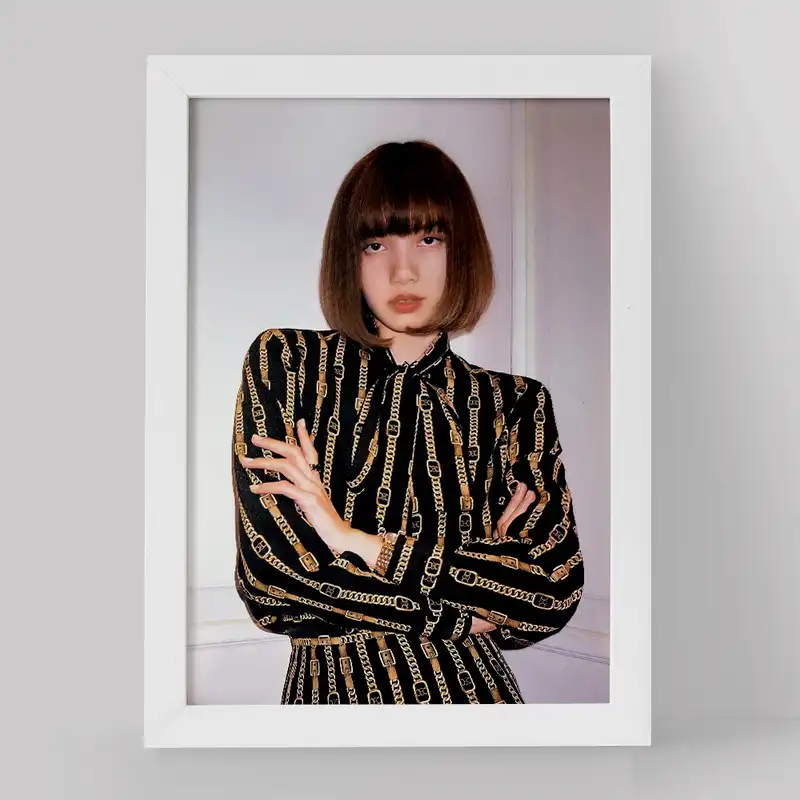 تابلو خندالو مدل لیسا گروه بلک پینک کد 16682