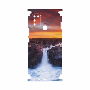 MAHOOT Waterfall-FullSkin Cover Sticker for Infinix Hot 10 Play